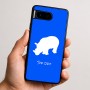 כיסוי בעיצוב אישי עם השם שלך לדגם - Google Pixel 9 5G בעיצוב קרנף