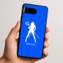 כיסוי בעיצוב אישי עם השם שלך לדגם - Google Pixel 9 5G בעיצוב אישה שטן