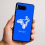 כיסוי בעיצוב אישי עם השם שלך לדגם - Google Pixel 9 5G בעיצוב רוכב טרקטורונים