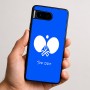 כיסוי בעיצוב אישי עם השם שלך לדגם - Google Pixel 9 5G בעיצוב פינג פונג