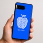 כיסוי בעיצוב אישי עם השם שלך לדגם - Google Pixel 9 5G בעיצוב הדפס תפוח