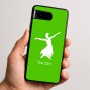 כיסוי בעיצוב אישי עם השם שלך לדגם - Google Pixel 9 5G בעיצוב בלרינה