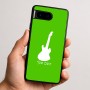 כיסוי בעיצוב אישי עם השם שלך לדגם - Google Pixel 9 5G בעיצוב גיטרה