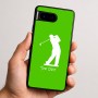 כיסוי בעיצוב אישי עם השם שלך לדגם - Google Pixel 9 5G בעיצוב שחקן גולף