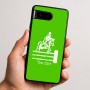 כיסוי בעיצוב אישי עם השם שלך לדגם - Google Pixel 9 5G בעיצוב רוכב סוסים