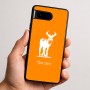 כיסוי בעיצוב אישי עם השם שלך לדגם - Google Pixel 9 5G בעיצוב צבי