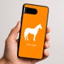 כיסוי בעיצוב אישי עם השם שלך לדגם - Google Pixel 9 5G בעיצוב סוס