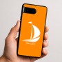 כיסוי בעיצוב אישי עם השם שלך לדגם - Google Pixel 9 5G בעיצוב סירה