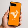 כיסוי בעיצוב אישי עם השם שלך לדגם - Google Pixel 9 5G בעיצוב רוכב טרקטורונים