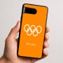 כיסוי בעיצוב אישי עם השם שלך לדגם - Google Pixel 9 5G בעיצוב אולימפי