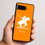 כיסוי בעיצוב אישי עם השם שלך לדגם - Google Pixel 9 5G בעיצוב שחקן פולו - סוס