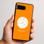 כיסוי בעיצוב אישי עם השם שלך לדגם - Google Pixel 9 5G בעיצוב כדור כדורעף