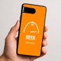 כיסוי בעיצוב אישי עם השם שלך לדגם - Google Pixel 9 5G בעיצוב מיכל של בירה