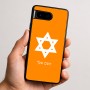 כיסוי בעיצוב אישי עם השם שלך לדגם - Google Pixel 9 5G בעיצוב מגן דוד - מגן דוד - ישראל