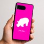 כיסוי בעיצוב אישי עם השם שלך לדגם - Google Pixel 9 5G בעיצוב קרנף