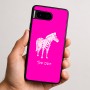 כיסוי בעיצוב אישי עם השם שלך לדגם - Google Pixel 9 5G בעיצוב זברה