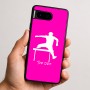 כיסוי בעיצוב אישי עם השם שלך לדגם - Google Pixel 9 5G בעיצוב קפיצת משוכות