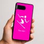 כיסוי בעיצוב אישי עם השם שלך לדגם - Google Pixel 9 5G בעיצוב סקי אולימפי