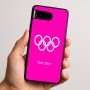 כיסוי בעיצוב אישי עם השם שלך לדגם - Google Pixel 9 5G בעיצוב אולימפי