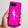כיסוי בעיצוב אישי עם השם שלך לדגם - Google Pixel 9 5G בעיצוב שחקנית כדורגל - אישה