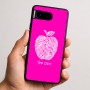 כיסוי בעיצוב אישי עם השם שלך לדגם - Google Pixel 9 5G בעיצוב הדפס תפוח