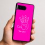 כיסוי בעיצוב אישי עם השם שלך לדגם - Google Pixel 9 5G בעיצוב יד