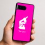 כיסוי בעיצוב אישי עם השם שלך לדגם - Google Pixel 9 5G בעיצוב מיקרוסקופ