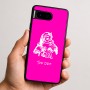 כיסוי בעיצוב אישי עם השם שלך לדגם - Google Pixel 9 5G בעיצוב סנטה קלאוס