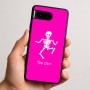 כיסוי בעיצוב אישי עם השם שלך לדגם - Google Pixel 9 5G בעיצוב סקלטון
