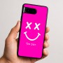 כיסוי בעיצוב אישי עם השם שלך לדגם - Google Pixel 9 5G בעיצוב סמיילי