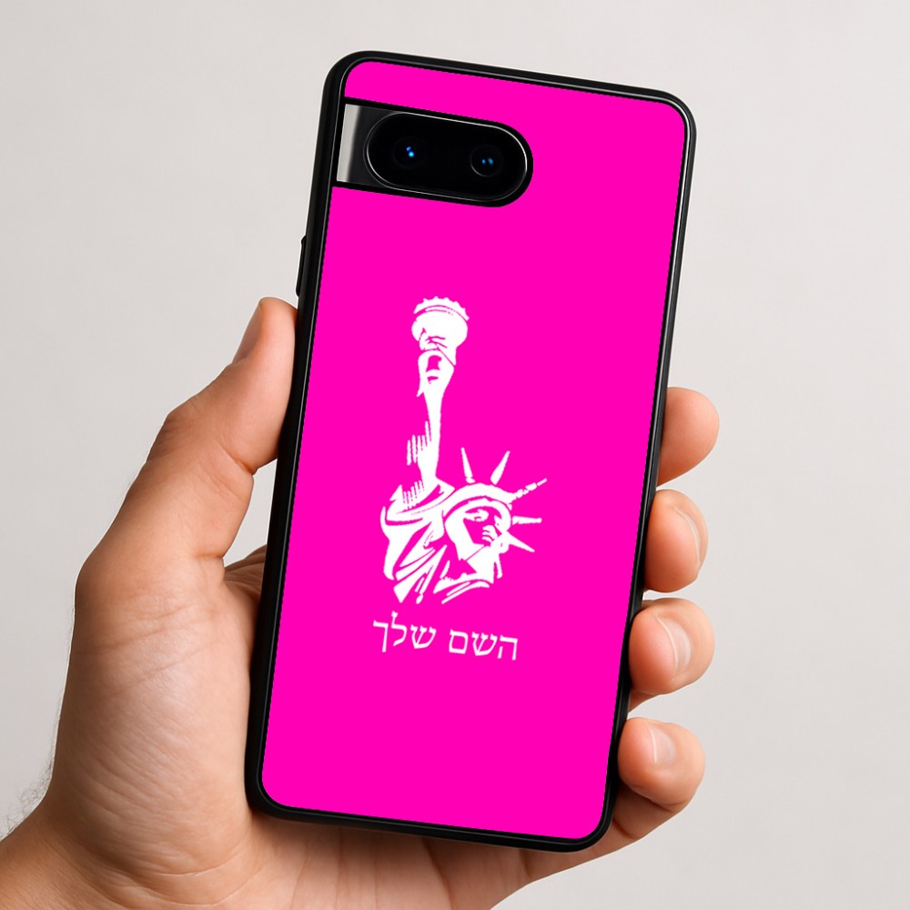 כיסוי בעיצוב אישי עם השם שלך לדגם - Google Pixel 9 5G בעיצוב פסל החירות