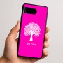 כיסוי בעיצוב אישי עם השם שלך לדגם - Google Pixel 9 5G בעיצוב עץ