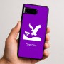 כיסוי בעיצוב אישי עם השם שלך לדגם - Google Pixel 9 5G בעיצוב נשר אמריקאי