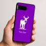 כיסוי בעיצוב אישי עם השם שלך לדגם - Google Pixel 9 5G בעיצוב צבי