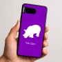 כיסוי בעיצוב אישי עם השם שלך לדגם - Google Pixel 9 5G בעיצוב קרנף