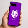 כיסוי בעיצוב אישי עם השם שלך לדגם - Google Pixel 9 5G בעיצוב זאב