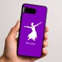 כיסוי בעיצוב אישי עם השם שלך לדגם - Google Pixel 9 5G בעיצוב בלרינה