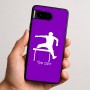 כיסוי בעיצוב אישי עם השם שלך לדגם - Google Pixel 9 5G בעיצוב קפיצת משוכות