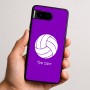 כיסוי בעיצוב אישי עם השם שלך לדגם - Google Pixel 9 5G בעיצוב כדור כדורעף