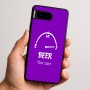 כיסוי בעיצוב אישי עם השם שלך לדגם - Google Pixel 9 5G בעיצוב מיכל של בירה