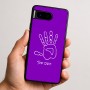 כיסוי בעיצוב אישי עם השם שלך לדגם - Google Pixel 9 5G בעיצוב יד