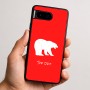 כיסוי בעיצוב אישי עם השם שלך לדגם - Google Pixel 9 5G בעיצוב דוב