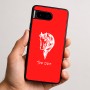 כיסוי בעיצוב אישי עם השם שלך לדגם - Google Pixel 9 5G בעיצוב ראש סוס