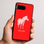 כיסוי בעיצוב אישי עם השם שלך לדגם - Google Pixel 9 5G בעיצוב זברה