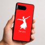 כיסוי בעיצוב אישי עם השם שלך לדגם - Google Pixel 9 5G בעיצוב בלרינה