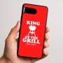 כיסוי בעיצוב אישי עם השם שלך לדגם - Google Pixel 9 5G בעיצוב מלך הגריל