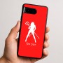כיסוי בעיצוב אישי עם השם שלך לדגם - Google Pixel 9 5G בעיצוב אישה שטן