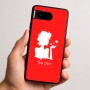 כיסוי בעיצוב אישי עם השם שלך לדגם - Google Pixel 9 5G בעיצוב אהבת נשים