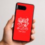 כיסוי בעיצוב אישי עם השם שלך לדגם - Google Pixel 9 5G בעיצוב מחזמר אנג'ל 2
