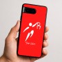 כיסוי בעיצוב אישי עם השם שלך לדגם - Google Pixel 9 5G בעיצוב כדורסל אולימפי